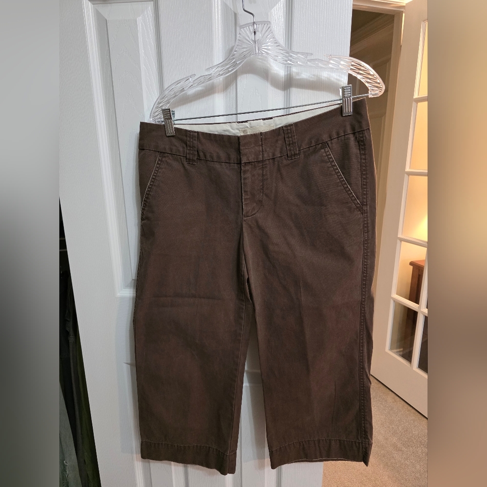 Women's Gap Brown Cropped Pants